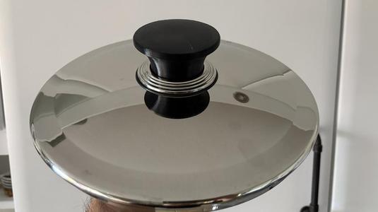 Pot cover handle