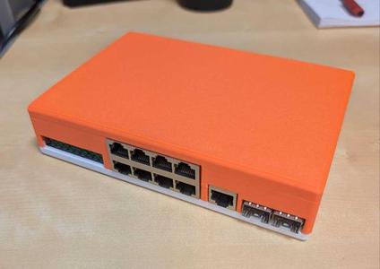 3D Printed Case for ANDDEAR-H458 Managed Ethernet Switch with 2 Gigabit SFP Slots