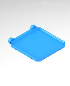 2x2 CU Bolt-Locked Shelf
