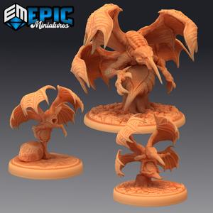 Mosquito Bat Set / Flying Blood Insect / Classic Encounter