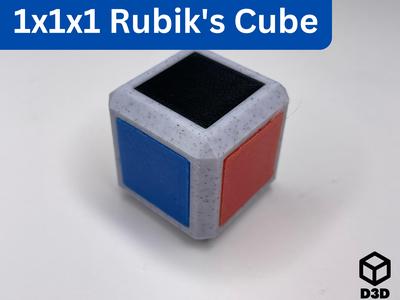 1x1x1 Rubik's Cube