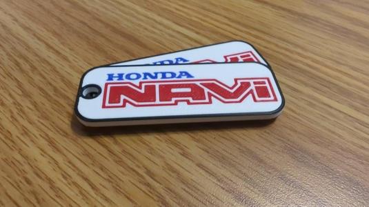 Honda Navi Keychain