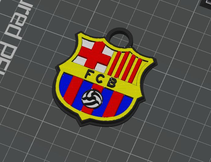 FC Barcelona Keychain Remix