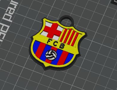 FC Barcelona Keychain Remix