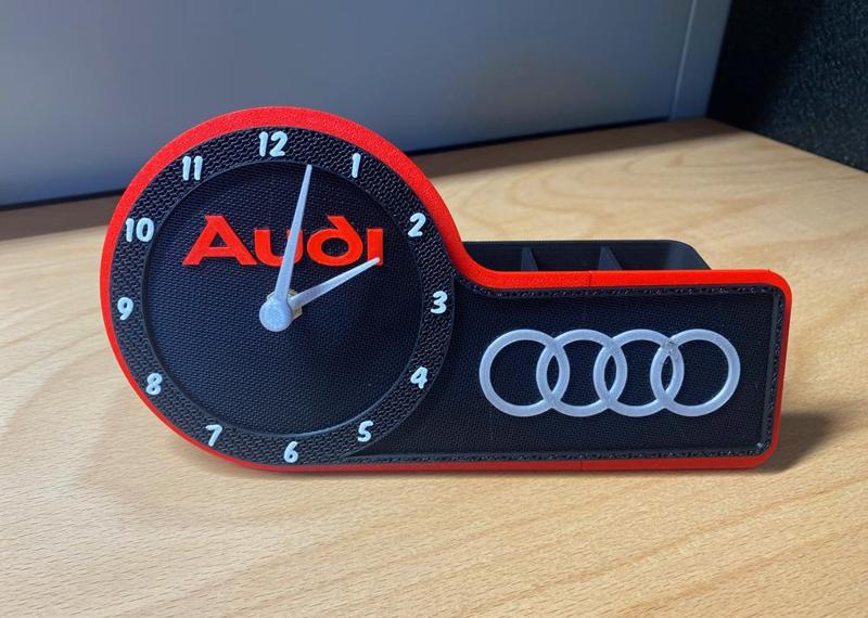 AUDI Remix of Maker World Clock