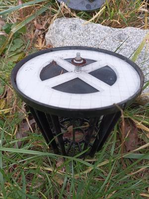Odour stopper for Gutter sedimentation tank