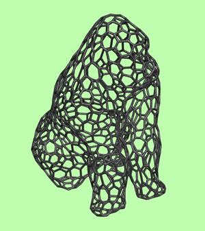 Voronoi Gorilla