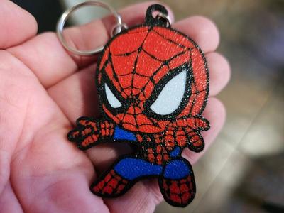 Baby Spiderman Keychain - 2 Sizes