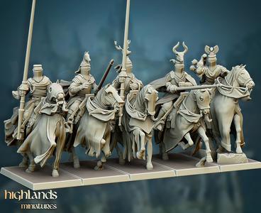 DISCONTINUED - Grail Knights Core Unit - Highlands Miniatures