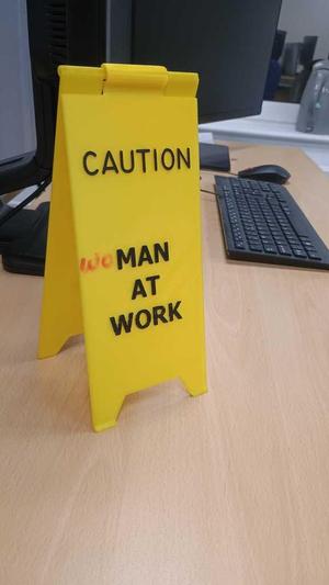 Caution: Man at Work