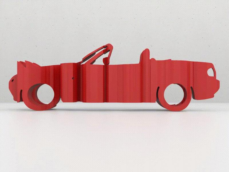 Mazda MX-5 Miata 3D Illusion