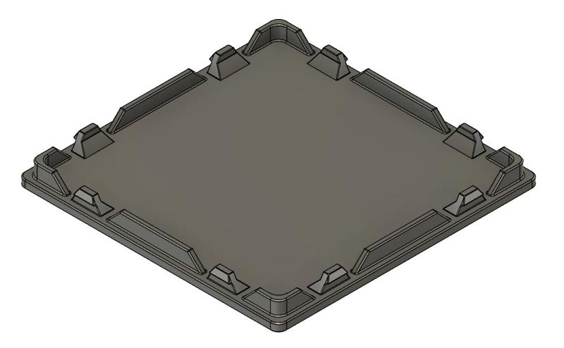 Hobut 92mm Panel Meter Blank Plate