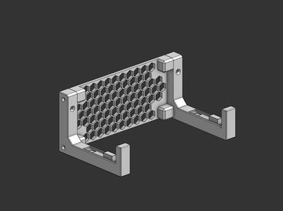 FRITZ!Box 5690 Pro Wall Bracket - Combined w/ Heat Set Inserts