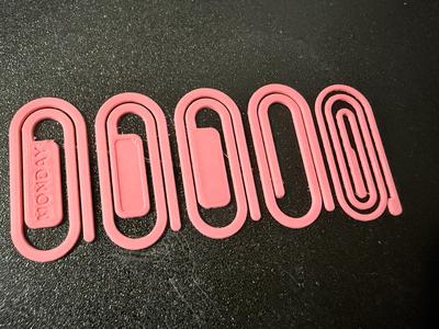 Paper Clips quick print