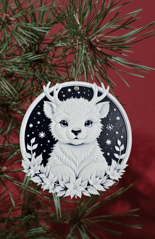 Christmas Young Stag Decoration