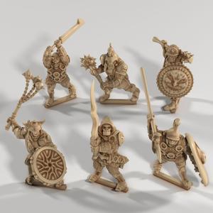Orc Heavy Infantry  Champions - Blade Brothers of the Iron Howl