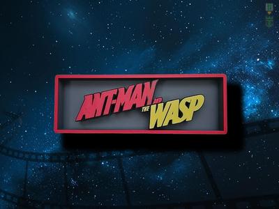 Ant-man and the Wasp Cinema Film Room Sign Box