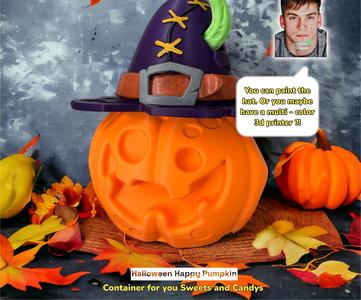 Halloween Pumpkin Bag for your Candies and Sweets 
