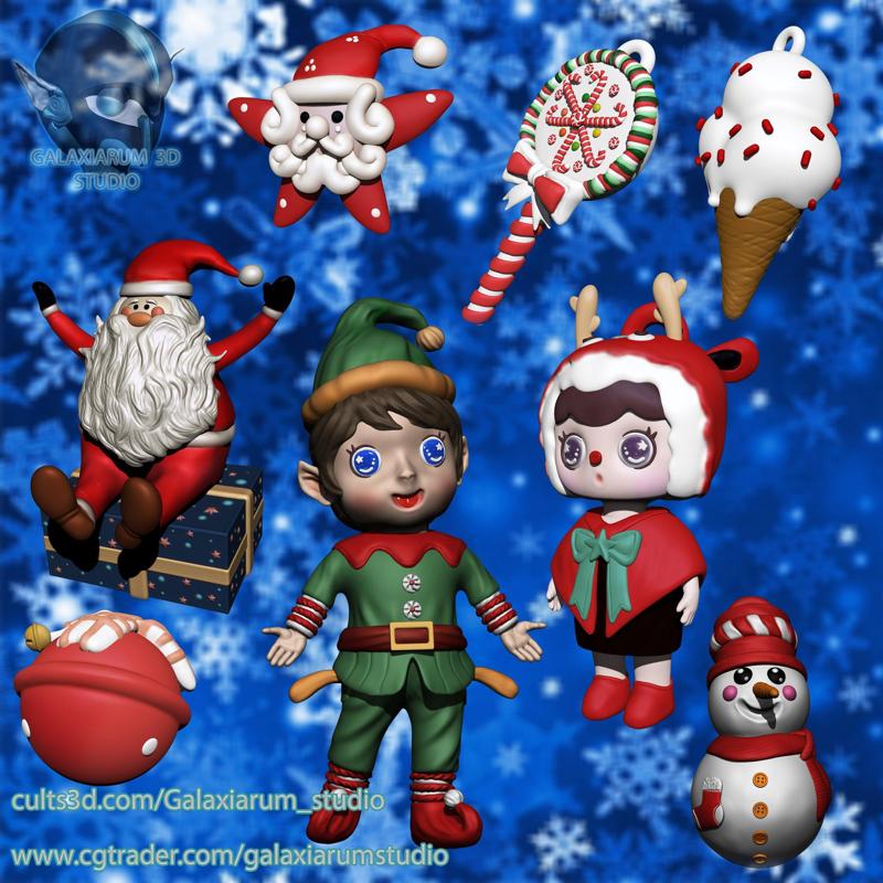 Christmas decoration set