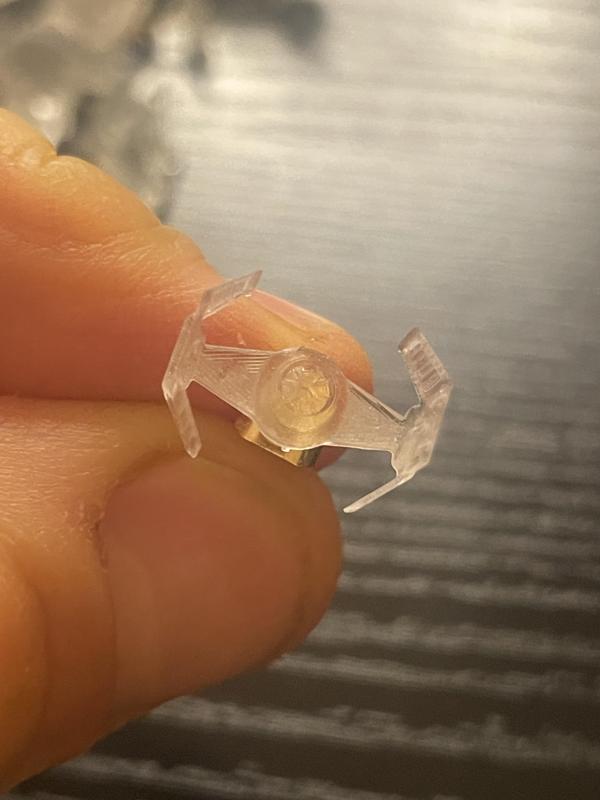 Tie Fighter Advanced X1 Earring.stl