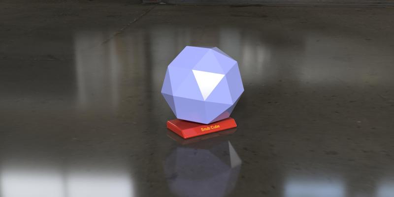 Snub Cube Solid