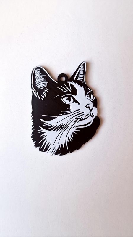 Korean shorthair keychain
