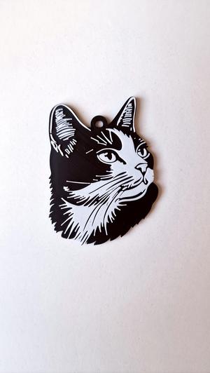 Korean shorthair keychain