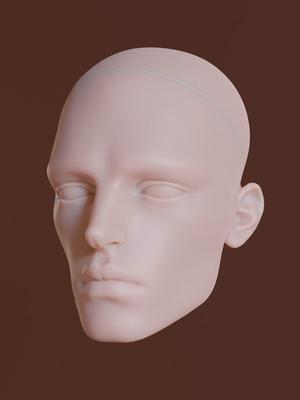 Mars doll Griffiths head