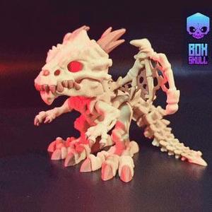 SKELETON DRAGON - FLEXI - ARTICULATED