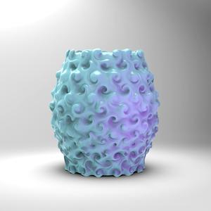 Twirly Abstract Vase/Pot