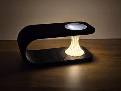 Wormhole Night Lamp - LED Lamp Kit 001