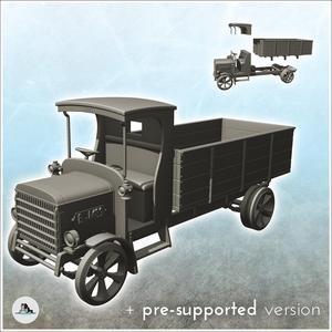 1915 Daimler B-Type Lorry 1 - Modern WW2 WW1 Western Eastern Front Normandy