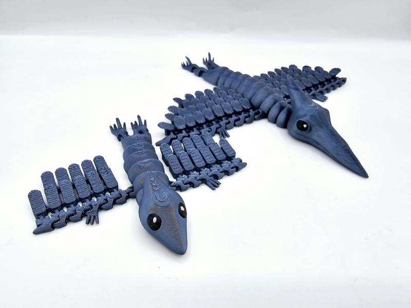 Pocket Pterodactyl & Grown Flexi Pterodactyl