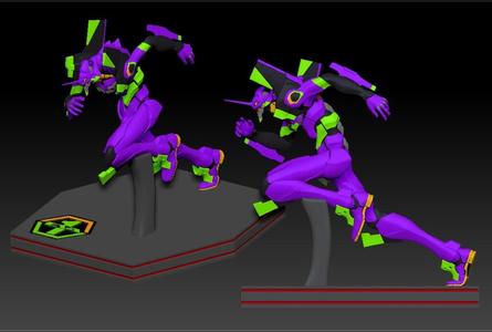 Evangelion Unit 01 - Rebuild of Evangelion - Collection
