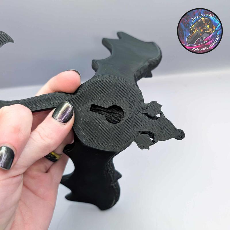 Flying Wall Dragons Decor