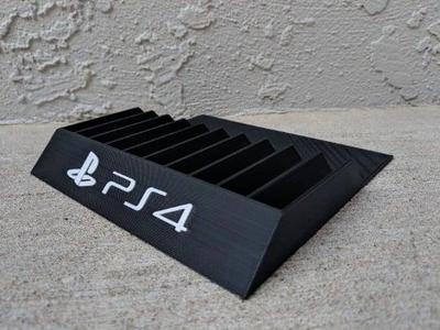 Playstation 4/3 Game Case Holder- Flat & Full Back Options
