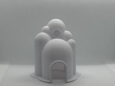 fish tank castle