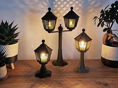 Mini Street Light Lantern - Tea Light Holder