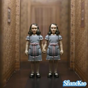 The Shining - The Grady Twins Retro Style Action Figure Kenner Reaction