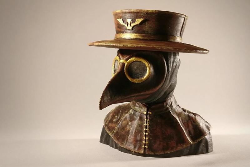 Plague Doctor bust