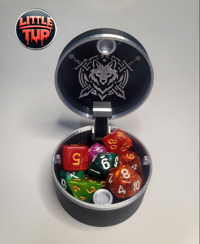 Wolf Crest Dice Holder 