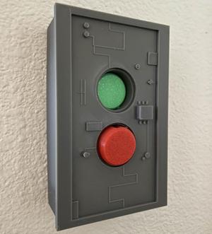 Button light switch