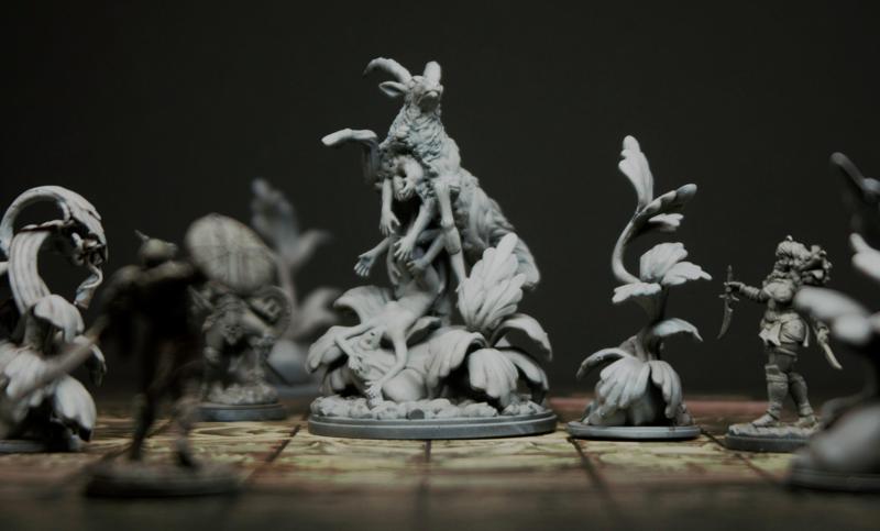 Kingdom Death Monster - Antelope Base - 3D print model