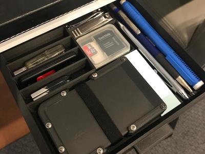 Under Desk Drawer (with added organizers)