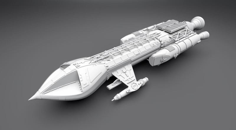 1999 Space Hawk Scale model