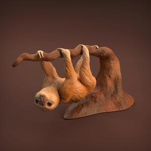Baby Sloth for 3D Printing