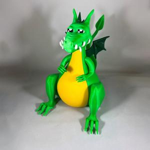 Chonk the Dragon STL File - NO AMS - COMMERCIAL LICENSE