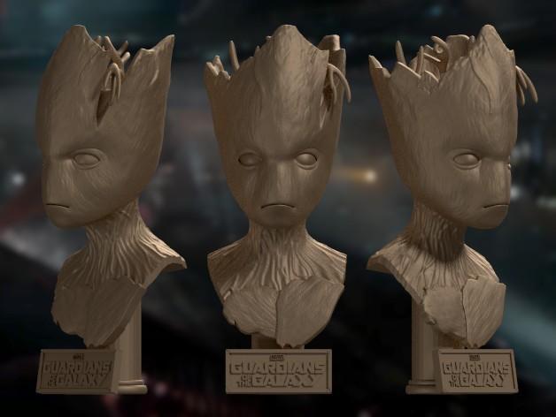Groot Bust - Avengers: Infinity War