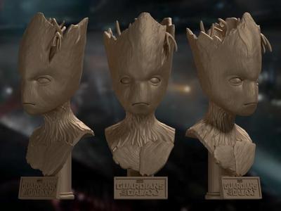Groot Bust - Avengers: Infinity War