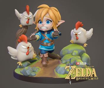 Link  - Zelda Breath of the Wild
